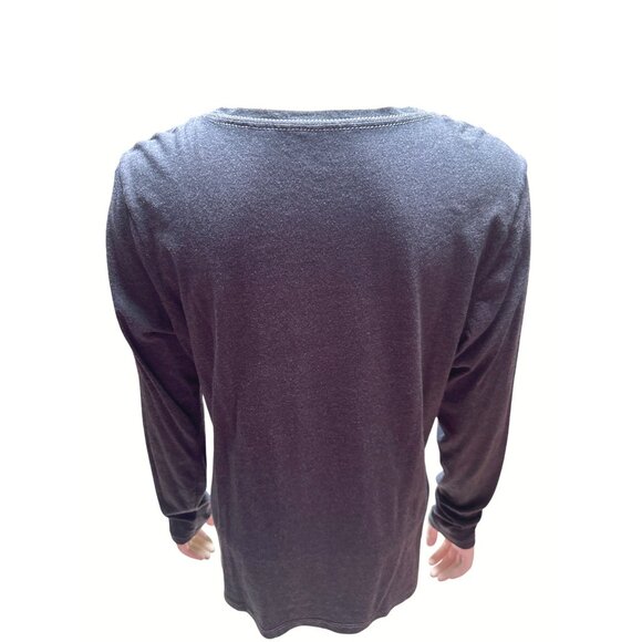 Columbia Womens Sports Company Graphic Tee Sz Large Dark Gray Cotton Poly Blend - Picture 3 of 7